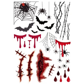 lemoshato arc nyak tetovalas halloween pakk 1