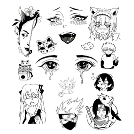 anime lemoshato tetovalas kamutetko