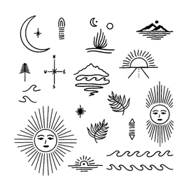 beach tattoos lemoshato tetovalas kamutetko