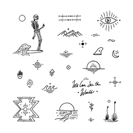 beach tattoos lemoshato tetovalas kamutetko