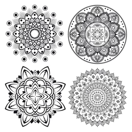 Mandala tetoválás csomag