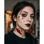 Kép 2/2 - Halloween arc és nyak lemosható tetoválás inspiráció