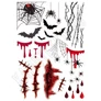Kép 1/2 - lemoshato arc nyak tetovalas halloween pakk 1