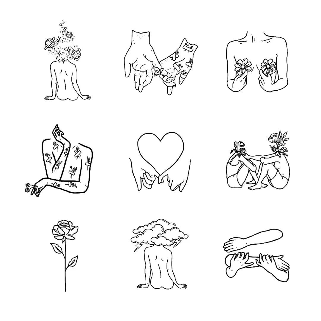 Line Art - Sixteen